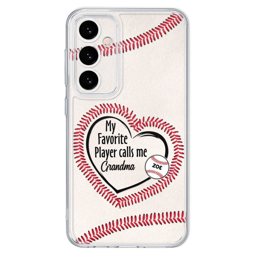 My Favorite Player Call Me - Personalized Phone Case
