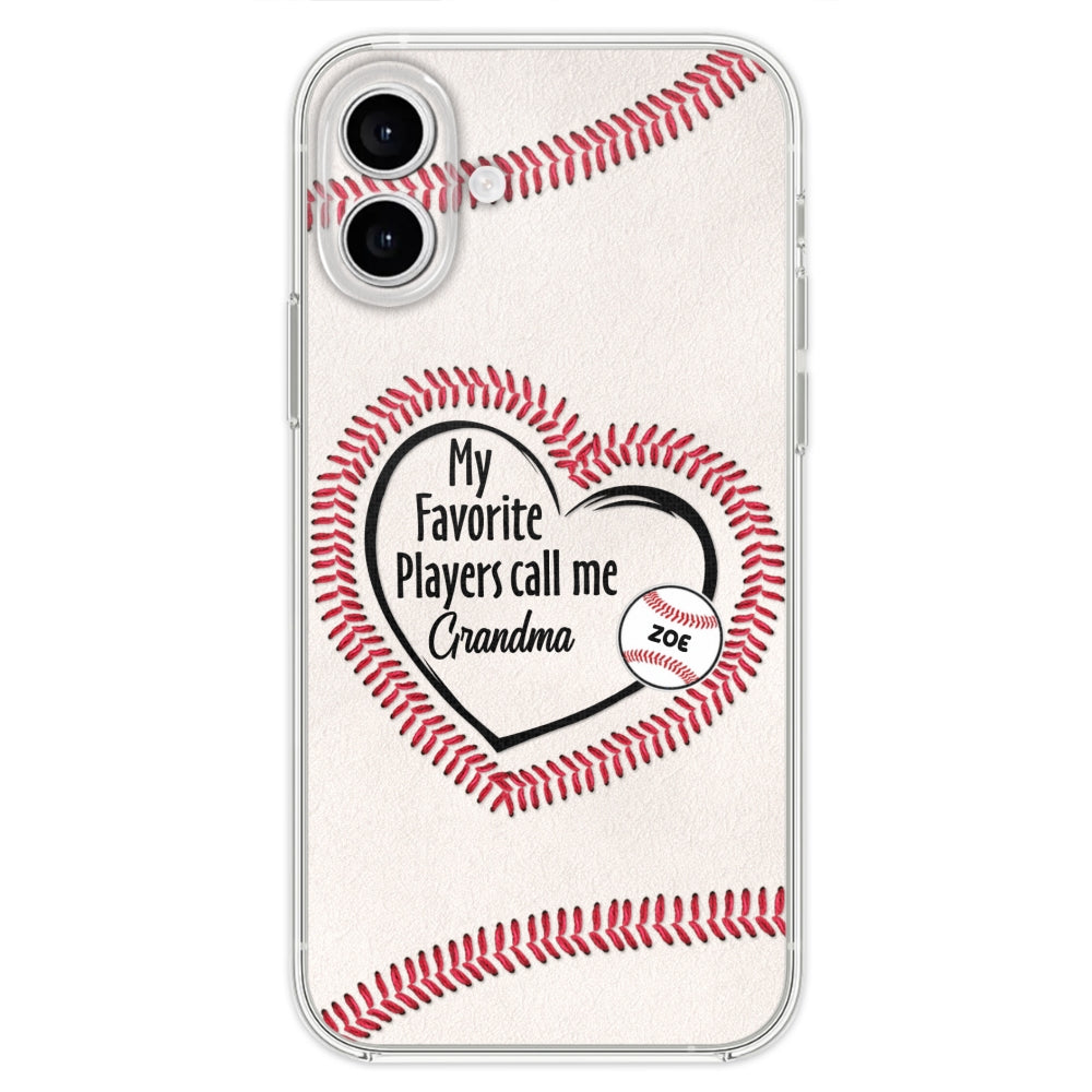 My Favorite Player Call Me - Personalized Phone Case
