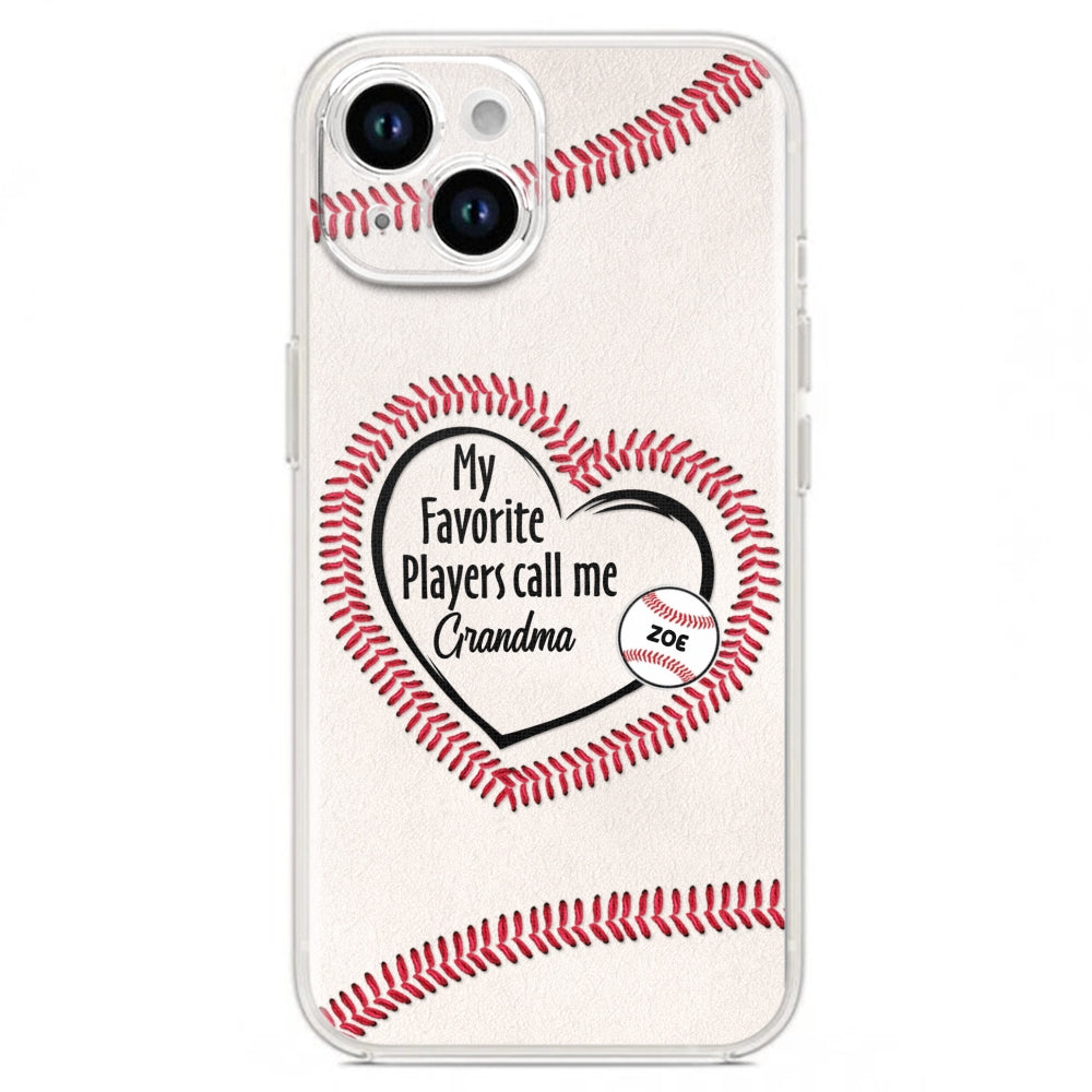 My Favorite Player Call Me - Personalized Phone Case