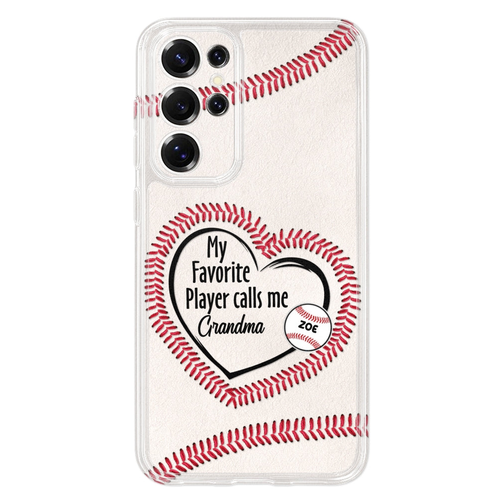 My Favorite Player Call Me - Personalized Phone Case