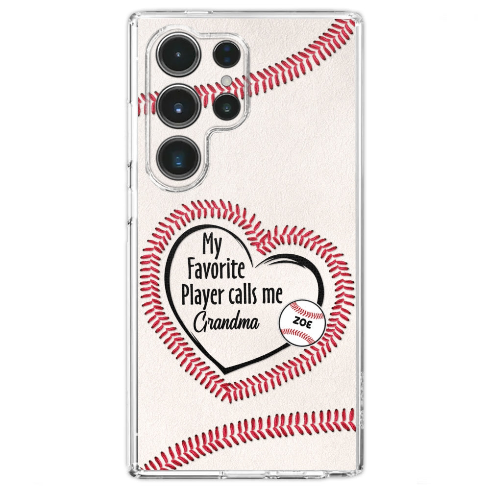 My Favorite Player Call Me - Personalized Phone Case