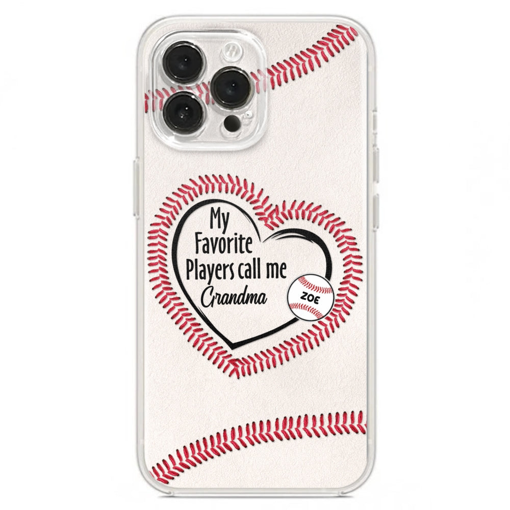 My Favorite Player Call Me - Personalized Phone Case
