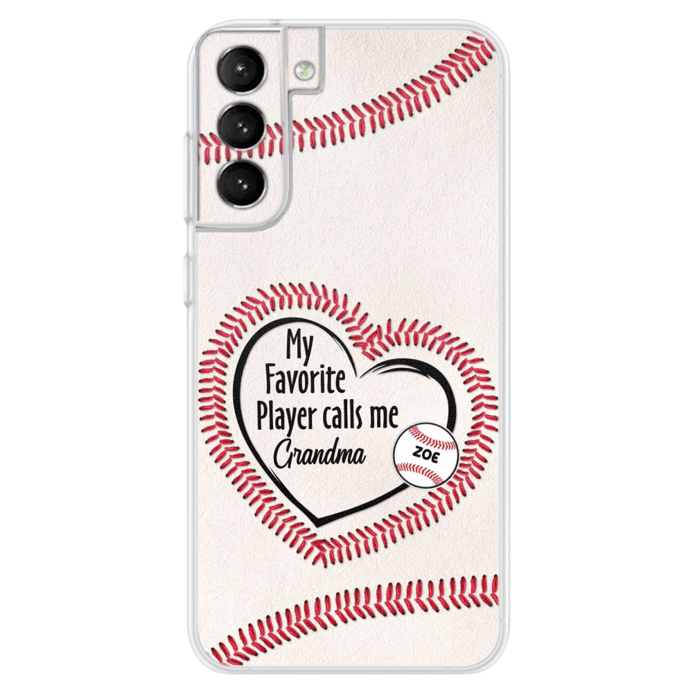 My Favorite Player Call Me - Personalized Phone Case