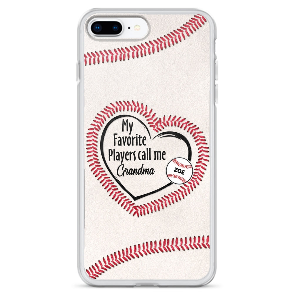 My Favorite Player Call Me - Personalized Phone Case