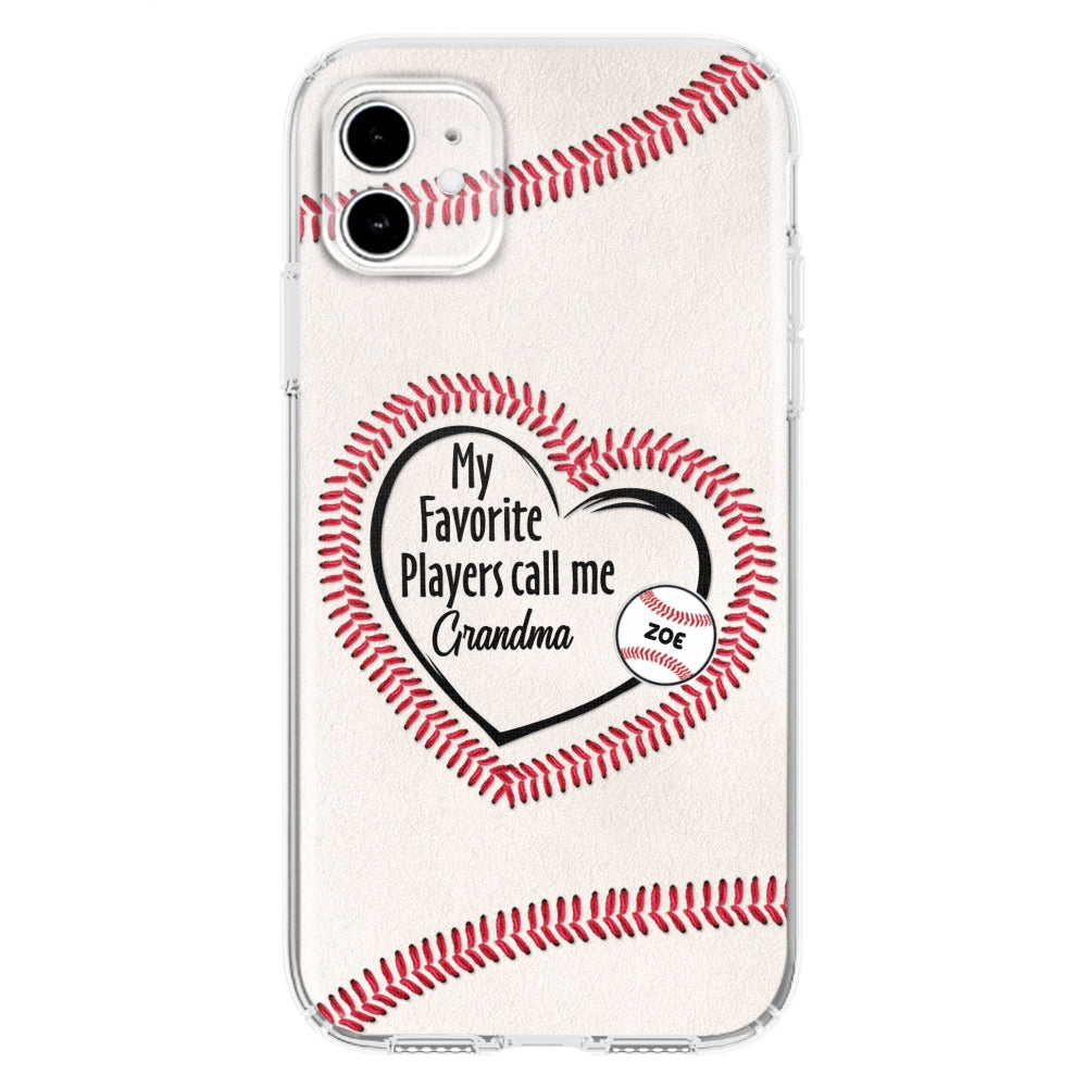 My Favorite Player Call Me - Personalized Phone Case