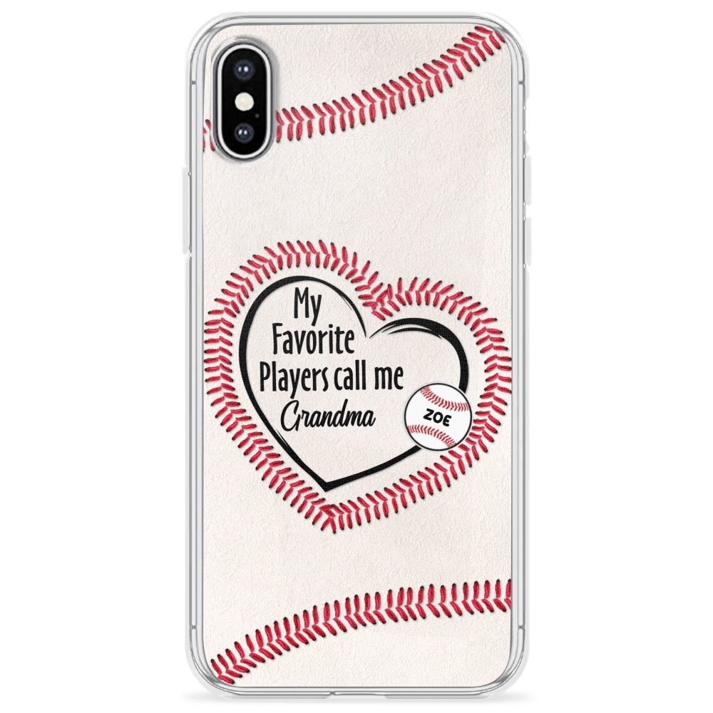 My Favorite Player Call Me - Personalized Phone Case