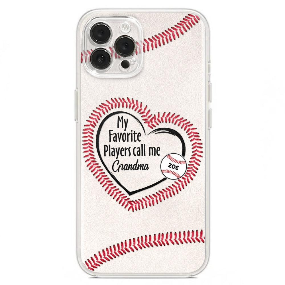 My Favorite Player Call Me - Personalized Phone Case