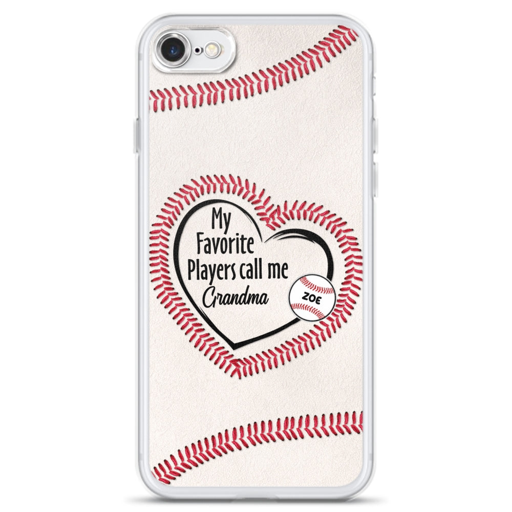 My Favorite Player Call Me - Personalized Phone Case