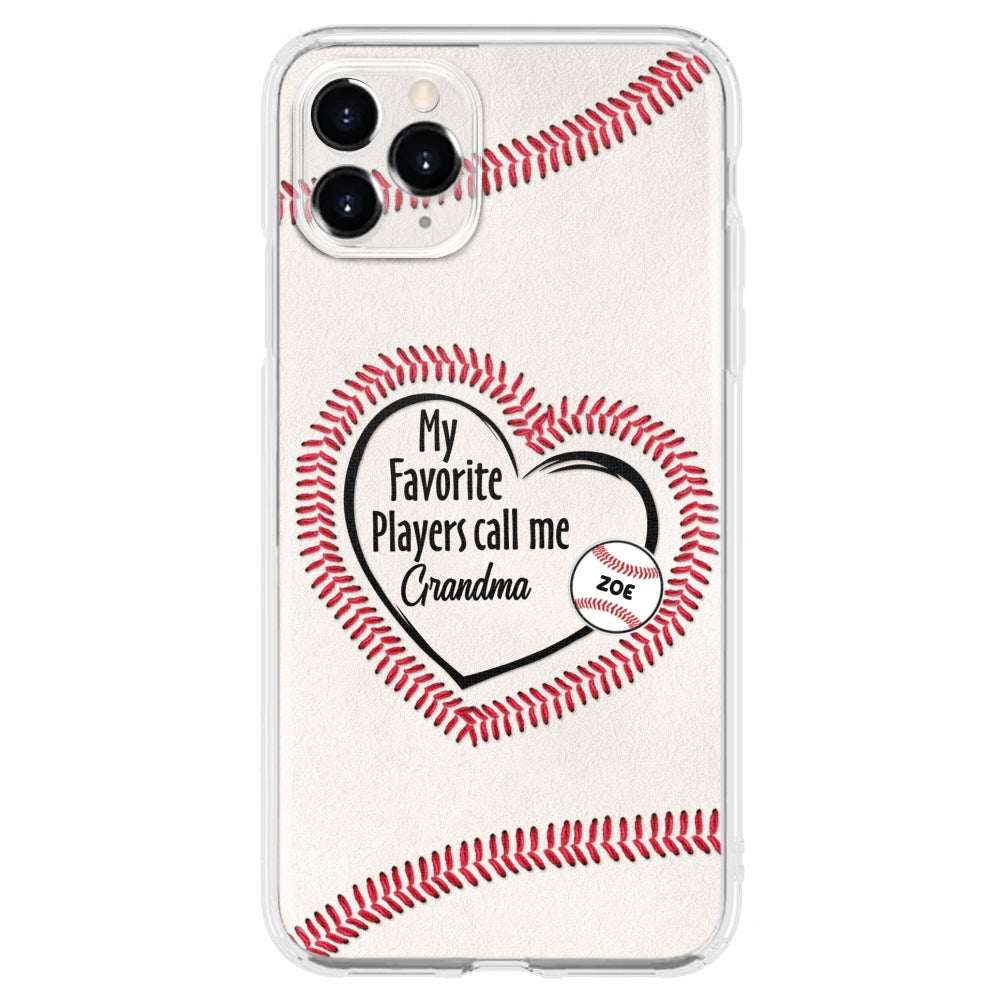 My Favorite Player Call Me - Personalized Phone Case
