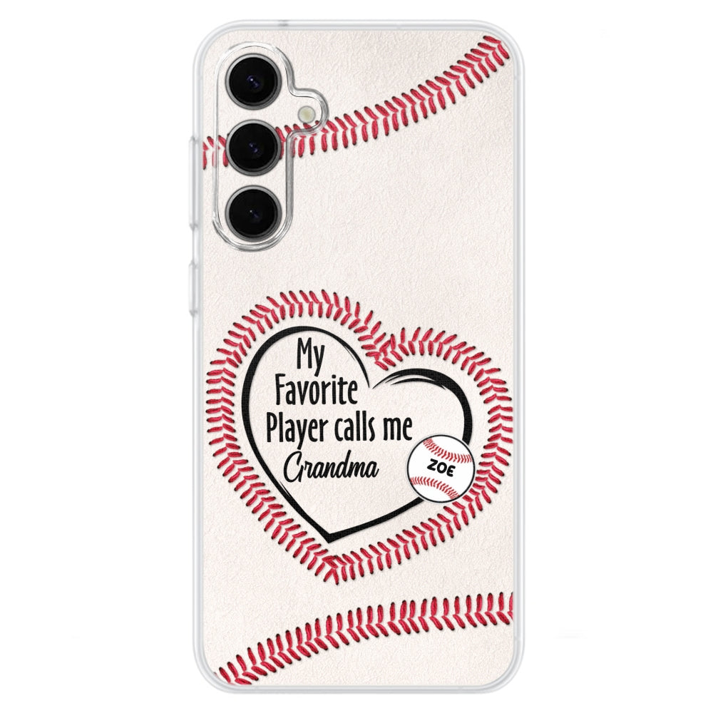 My Favorite Player Call Me - Personalized Phone Case