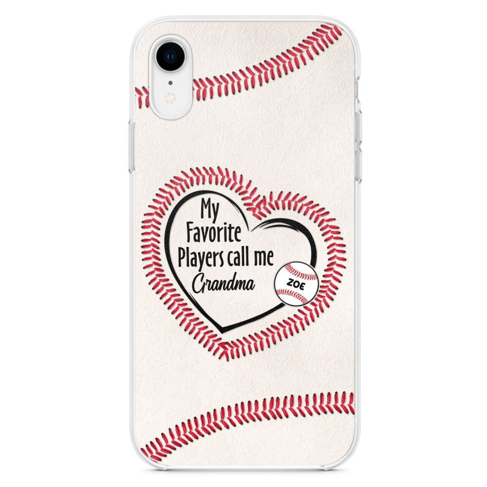 My Favorite Player Call Me - Personalized Phone Case
