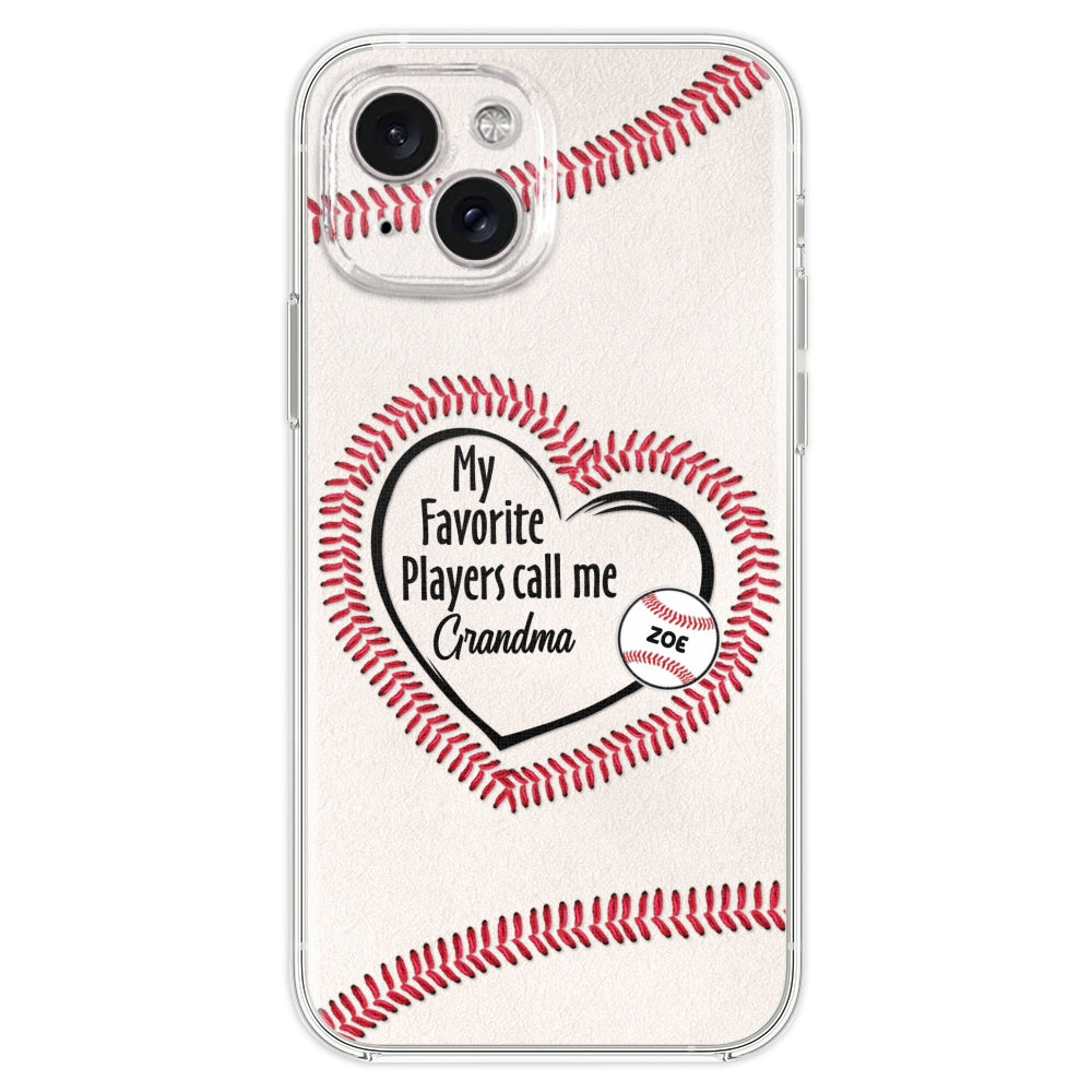 My Favorite Player Call Me - Personalized Phone Case