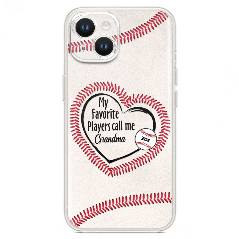 My Favorite Player Call Me - Personalized Phone Case