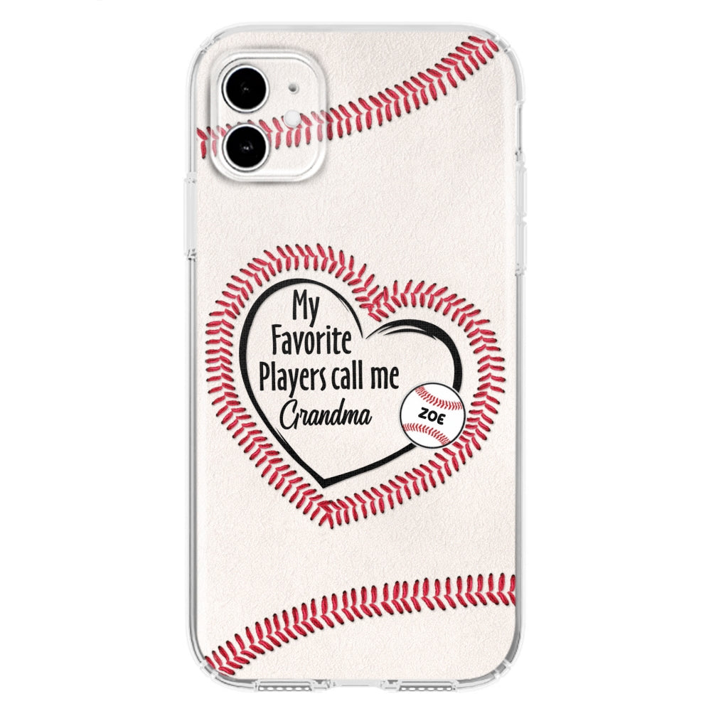 My Favorite Player Call Me - Personalized Phone Case