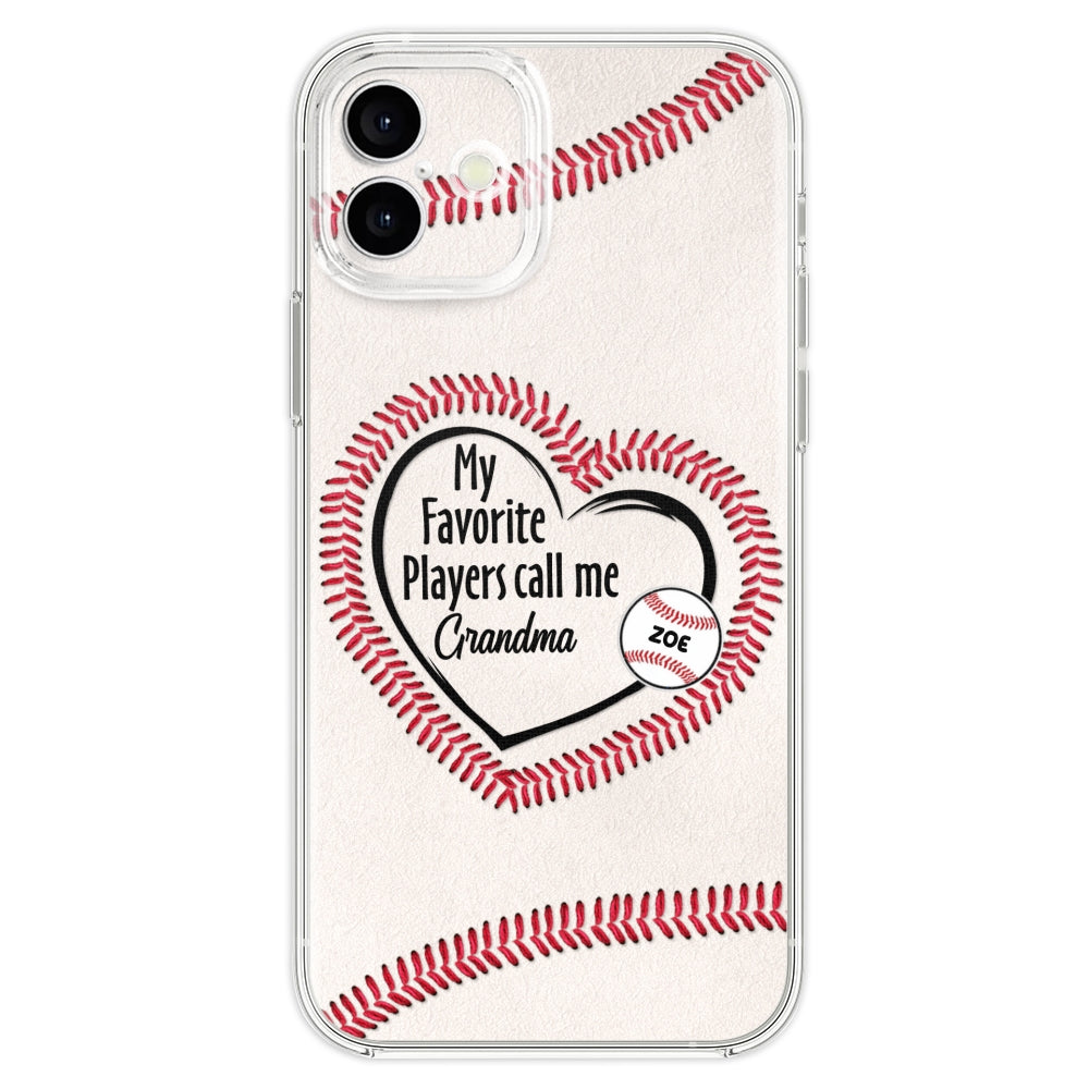 My Favorite Player Call Me - Personalized Phone Case