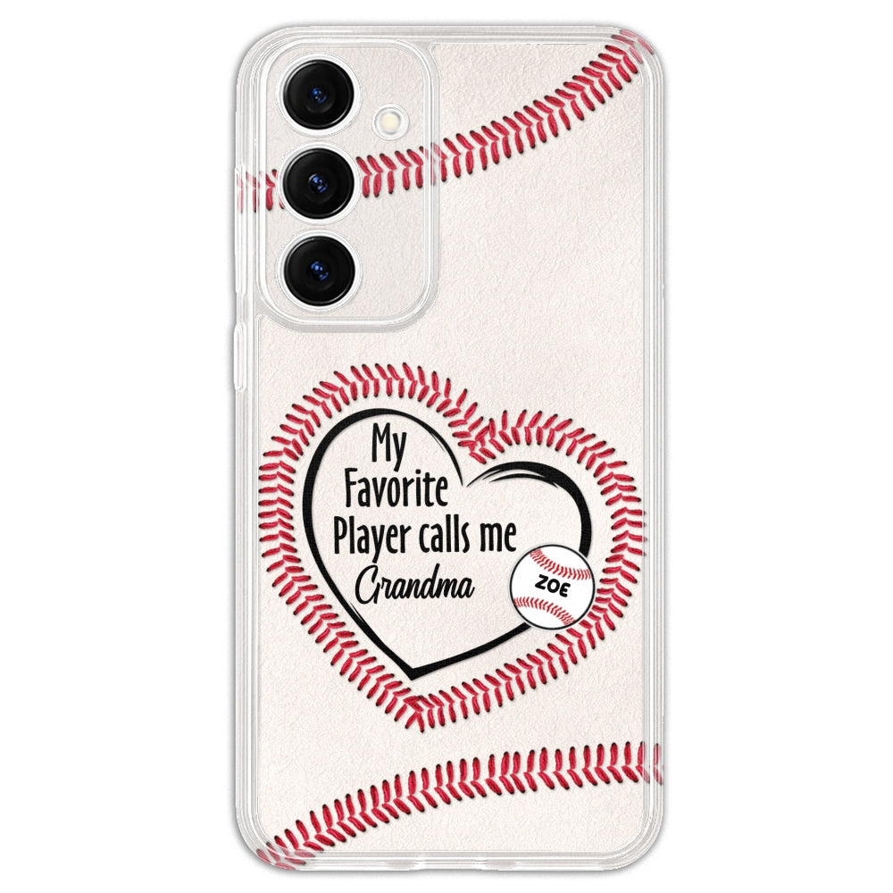 My Favorite Player Call Me - Personalized Phone Case