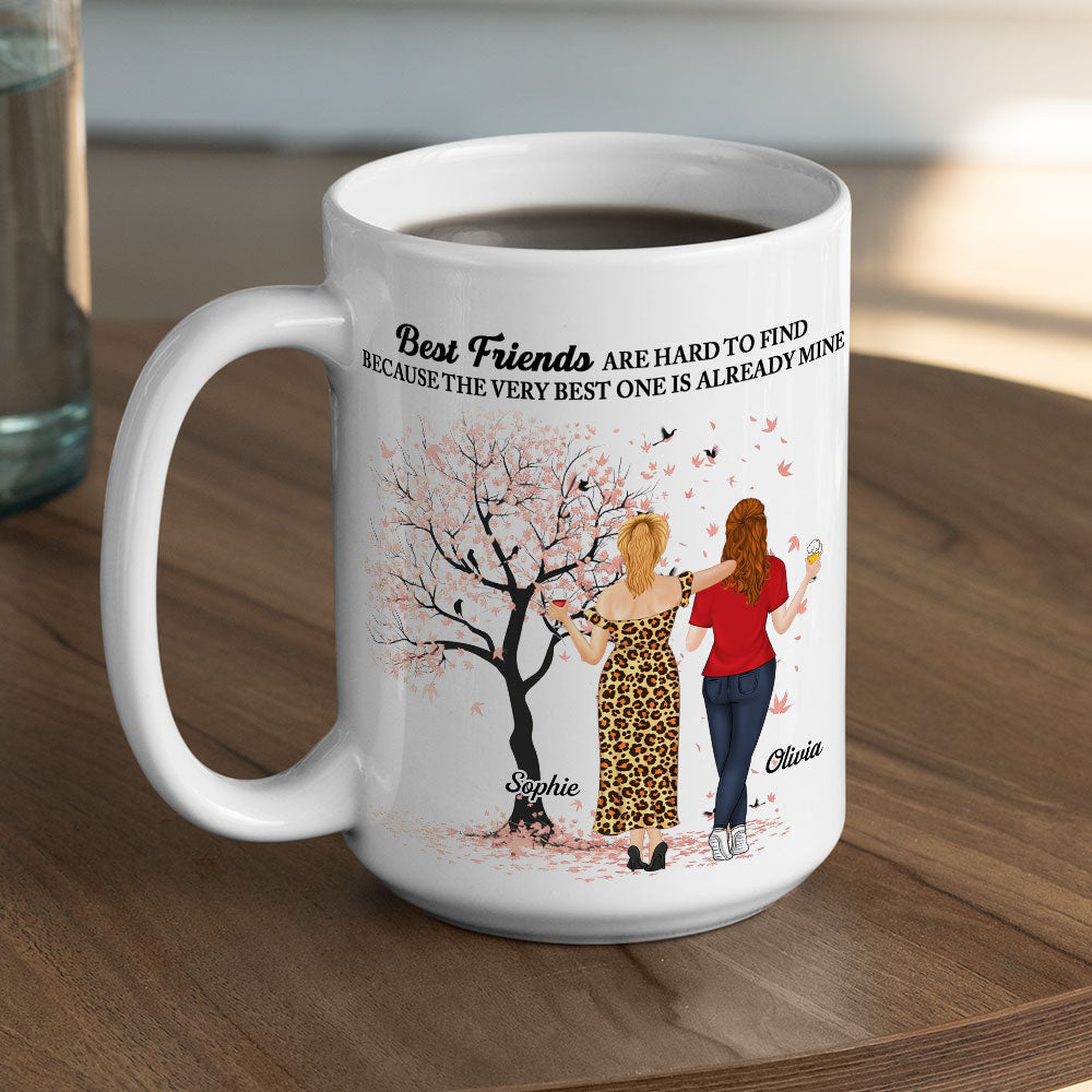 Custom Best Friend, Christmas & Birthday Friendship Keepsake Gift • My One And Only Bestie - Personalized Coffee Mug