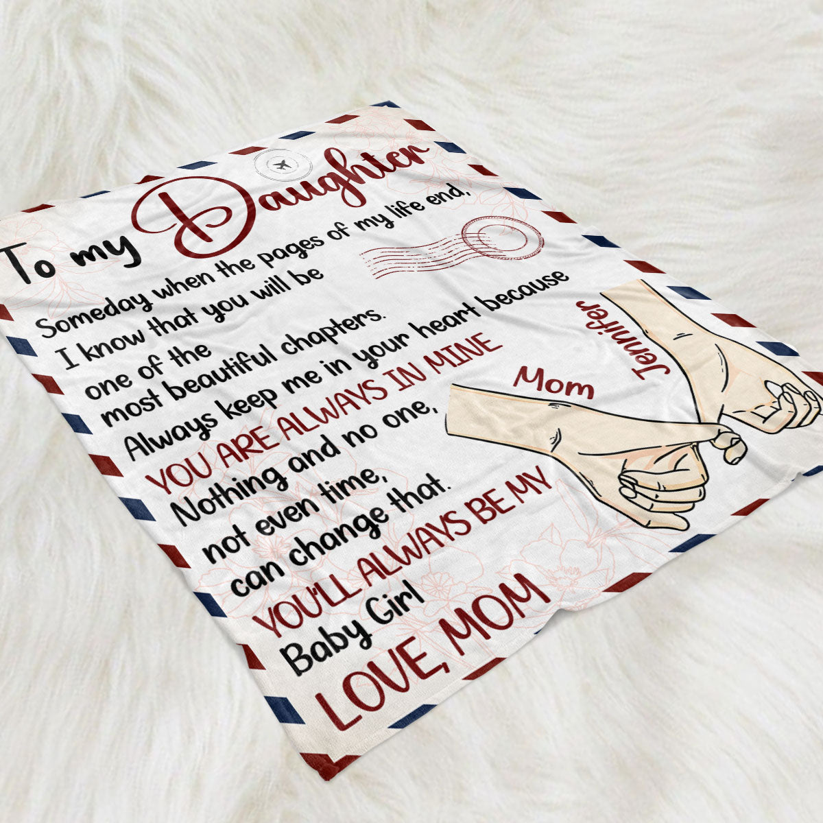 The Most Beautiful Chapters - Personalized Fleece Blanket