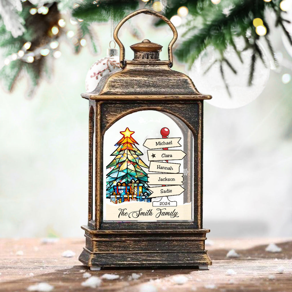 Family Tree - Personalized Christmas Wind Lamp