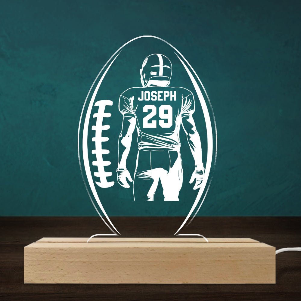 Custom Led Light Gift, Family Keepsake • Chill Out And Play Ball - Personalized LED Light
