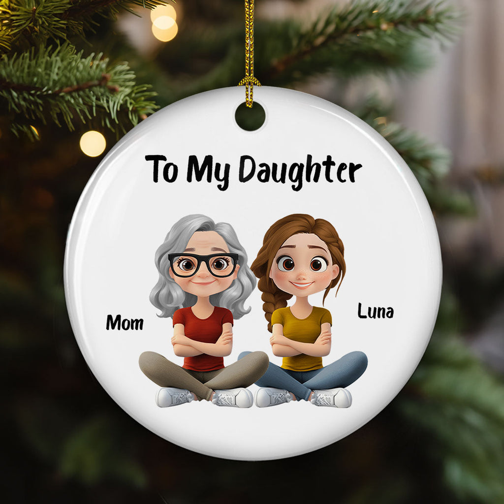 Custom Family Ornament, Christmas Gift for Family Members •  How Special You Are - Personalized Ceramic Ornament