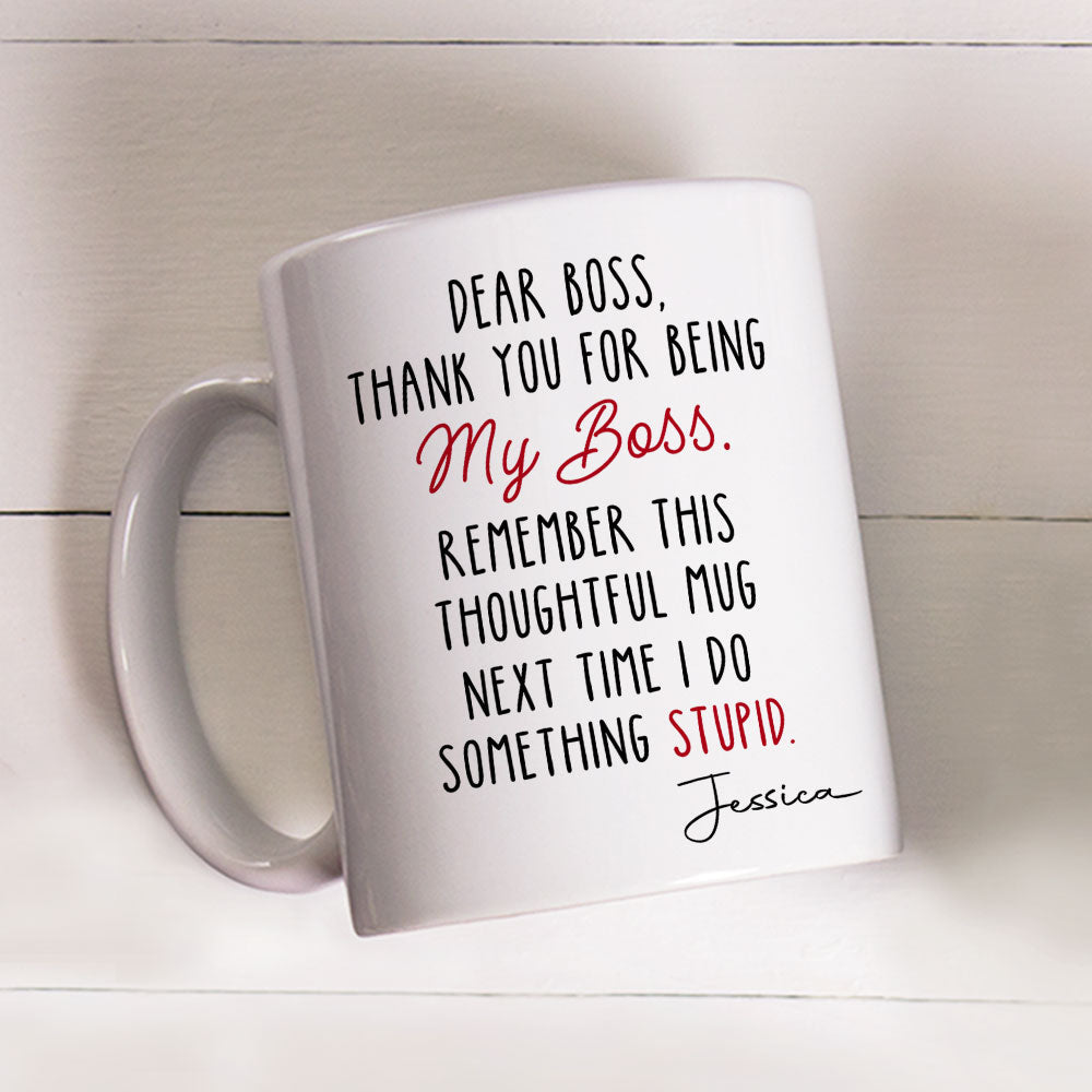 Custom Coworker, Christmas & Birthday Team Appreciation Gift • Consider This My Apology Advance - Personalized Coffee Mug