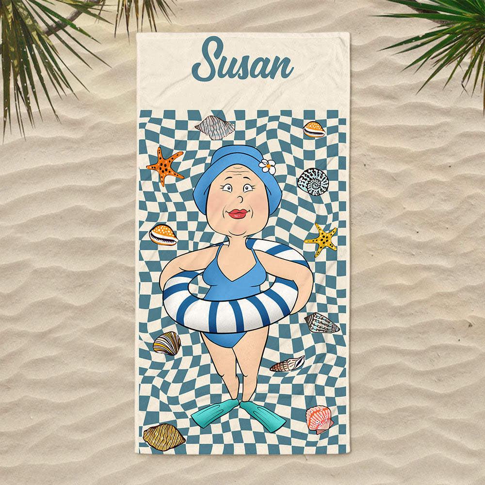 Enjoy Your Summer - Personalized Beach Towel