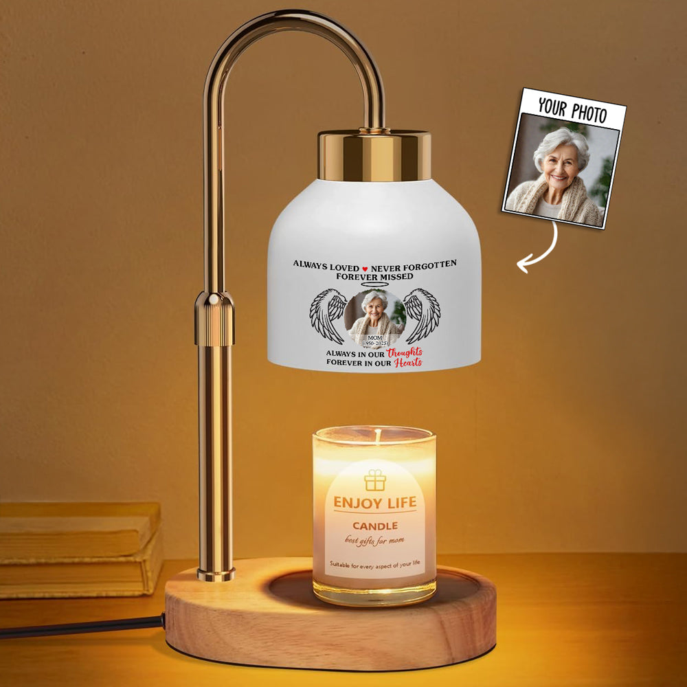 Always In Our Thoughts - Personalized Candle Warmer Lamp