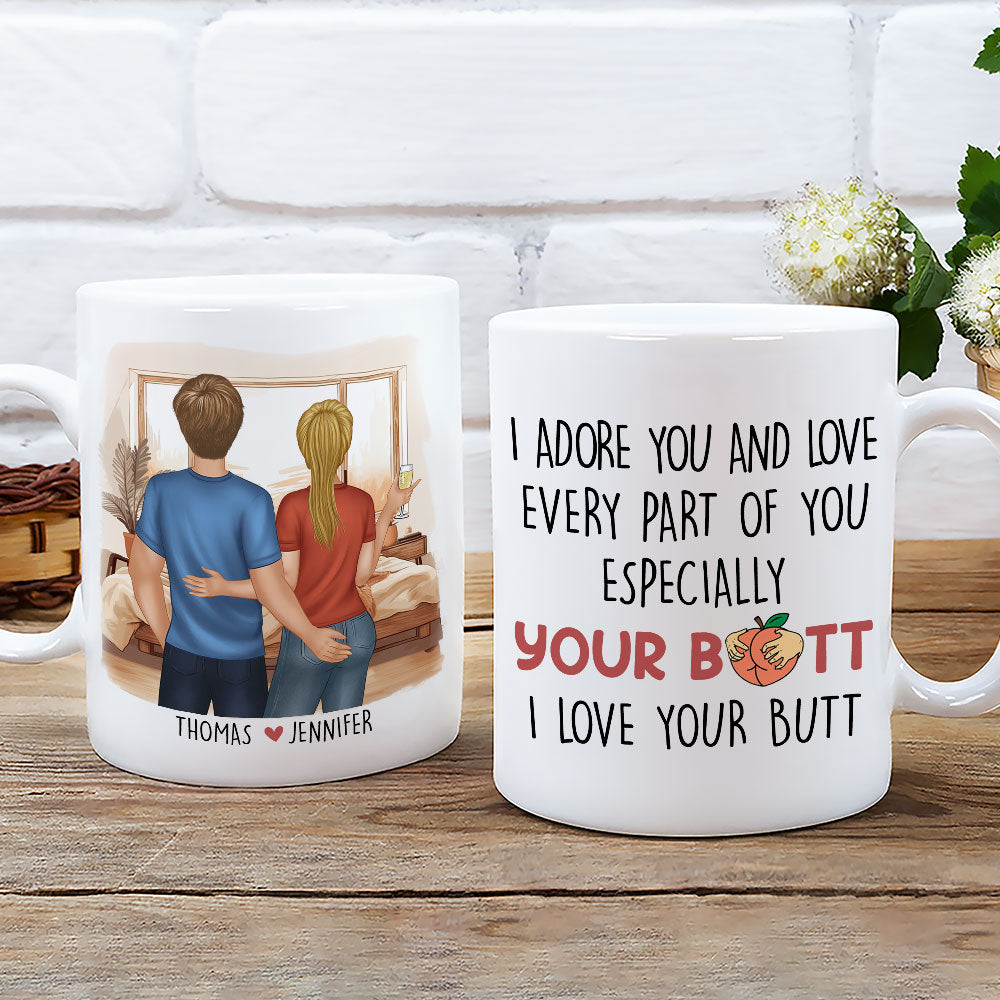 Custom Photo Anniversary Keepsake Gifts For Couple • Every Part Of You - Personalized Coffee Mug