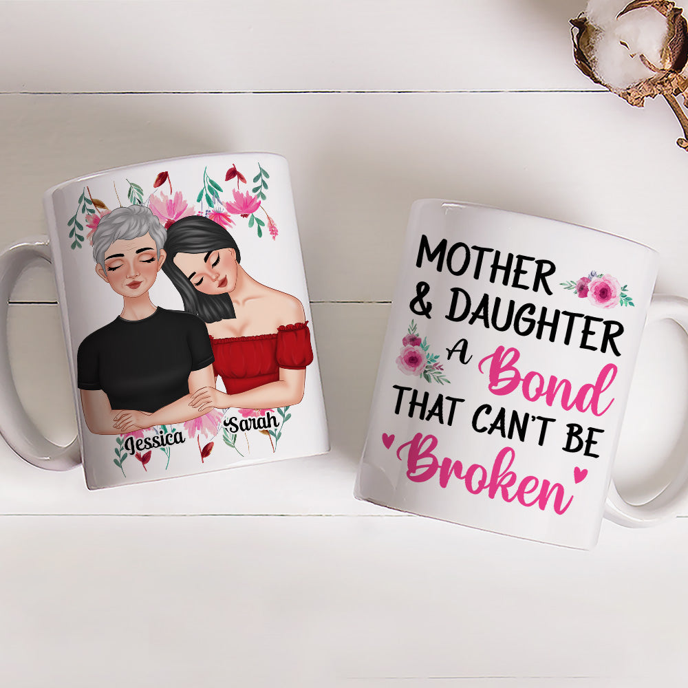Custom Christmas & Birthday Gift for Mom • Mother And Daughters - Personalized Coffee Mug