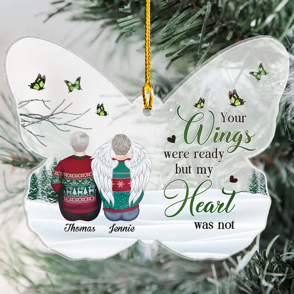 Custom Family Ornament, Christmas Gift for Family Members •  Always On My Mind - Personalized Acrylic Ornament