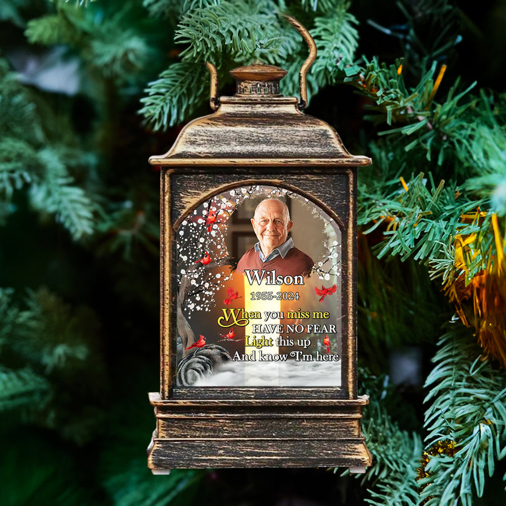 Here For You - Personalized Christmas Wind Lamp