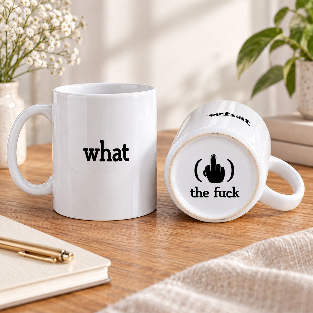 Custom Coworker, Christmas & Birthday Team Appreciation Gift • For Work Besties - Bottom Print Mug