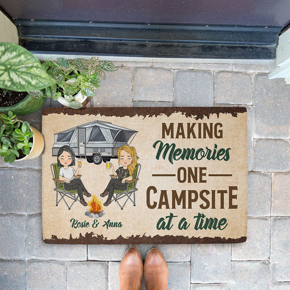 We Lived Happily - Personalized Doormat