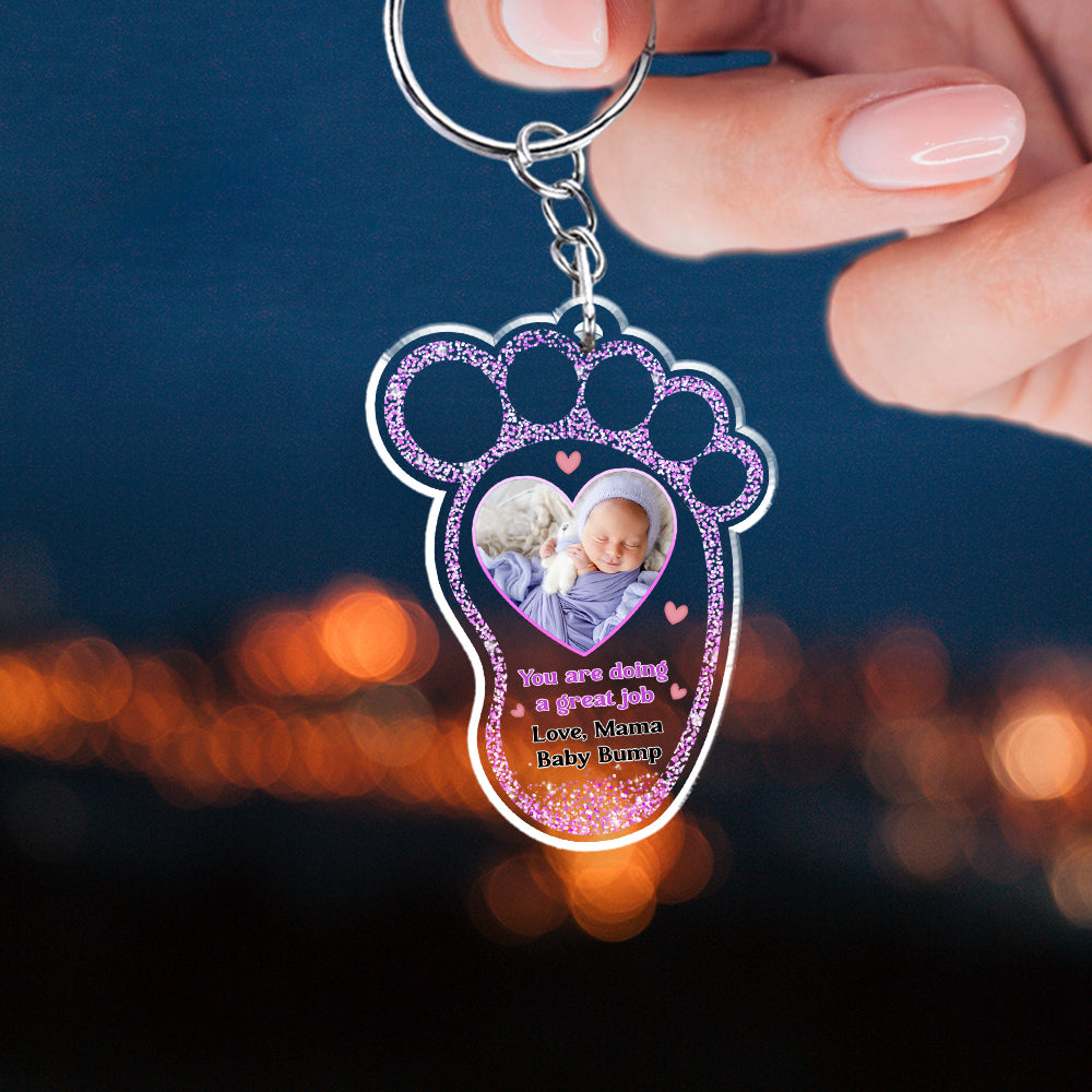 You Are Doing A Great Job - Personalized Acrylic Keychain