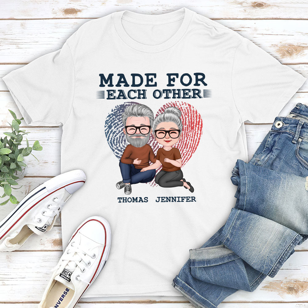 Custom Anniversary Keepsake Gifts For Couple • For Each Other - Personalized Classic T-shirt