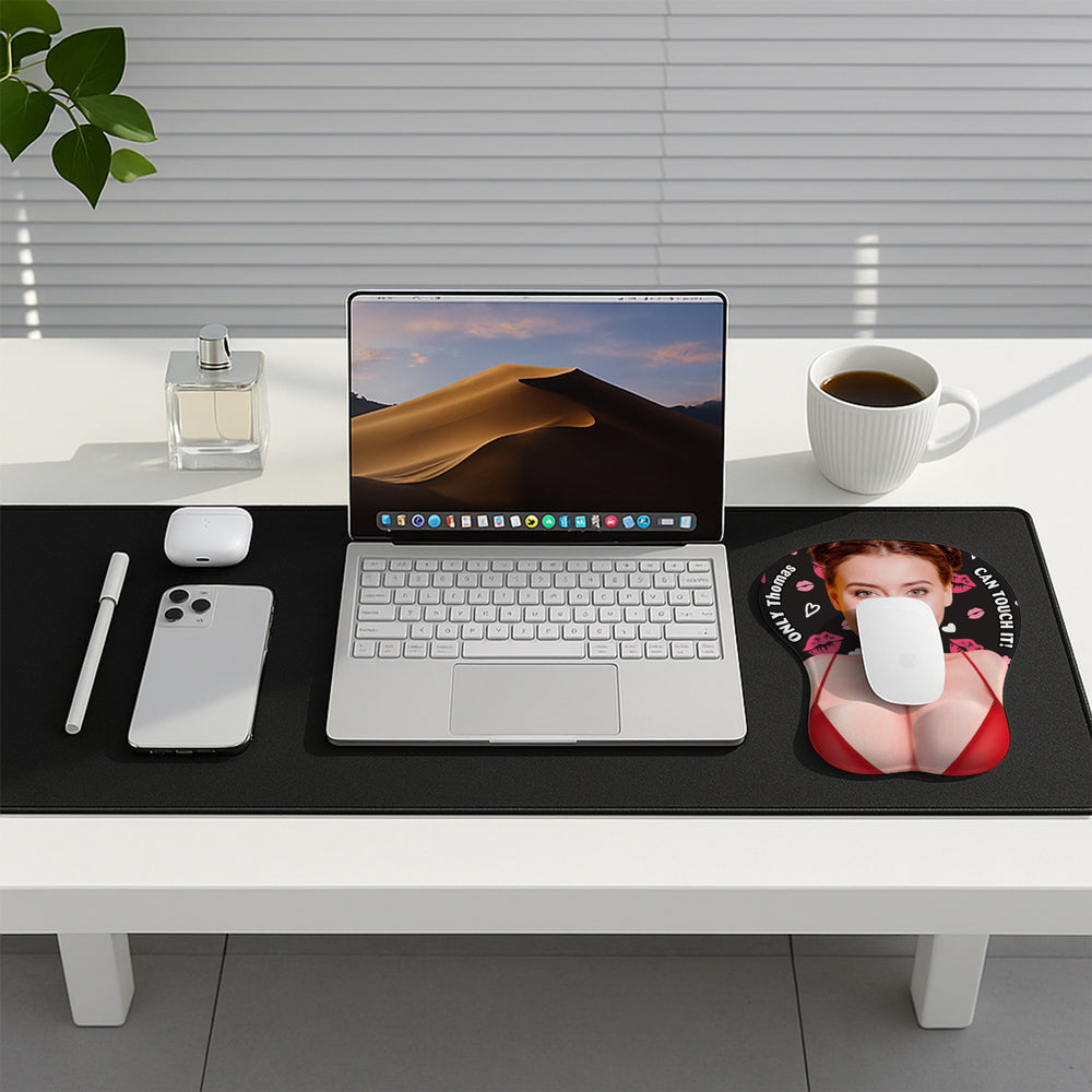 Only You Can Touch - Personalized 3D Mouse Pad