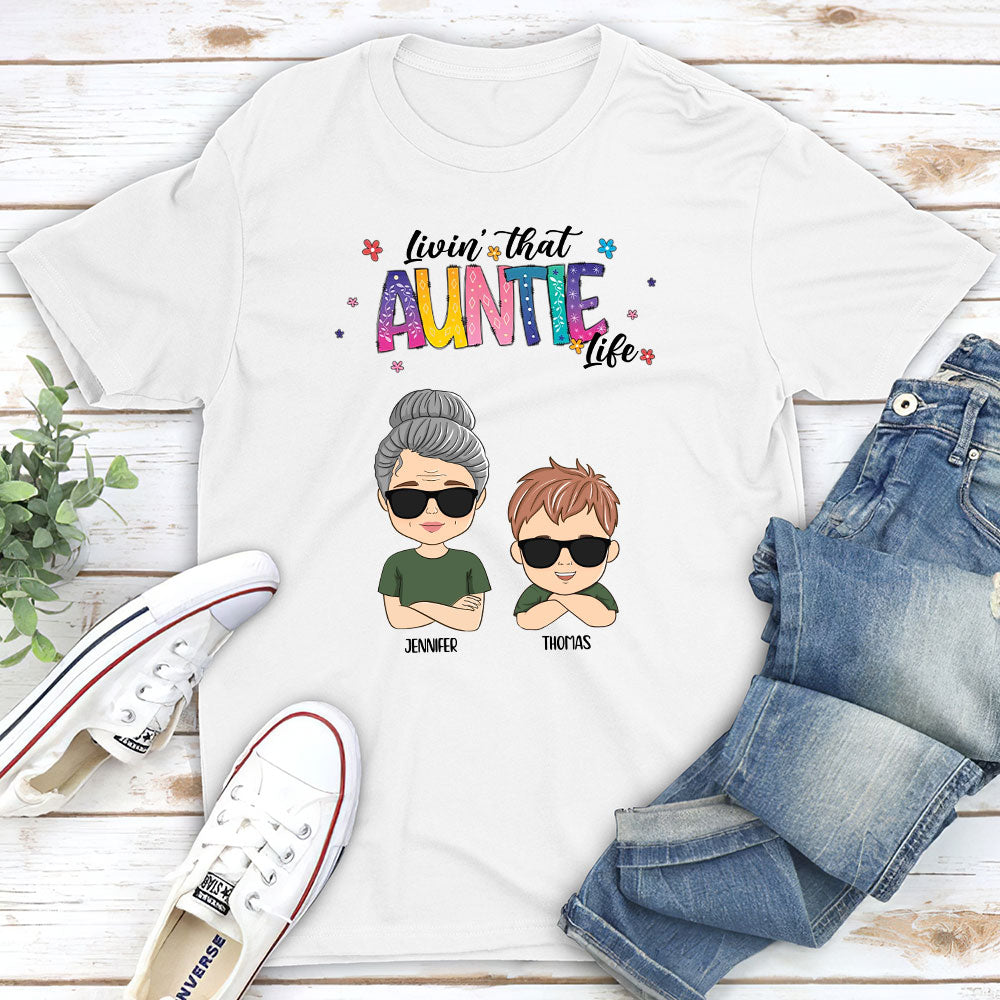 Custom Christmas & Birthday Gift for Grandma • Nana Life - Personalized Unisex T-shirt