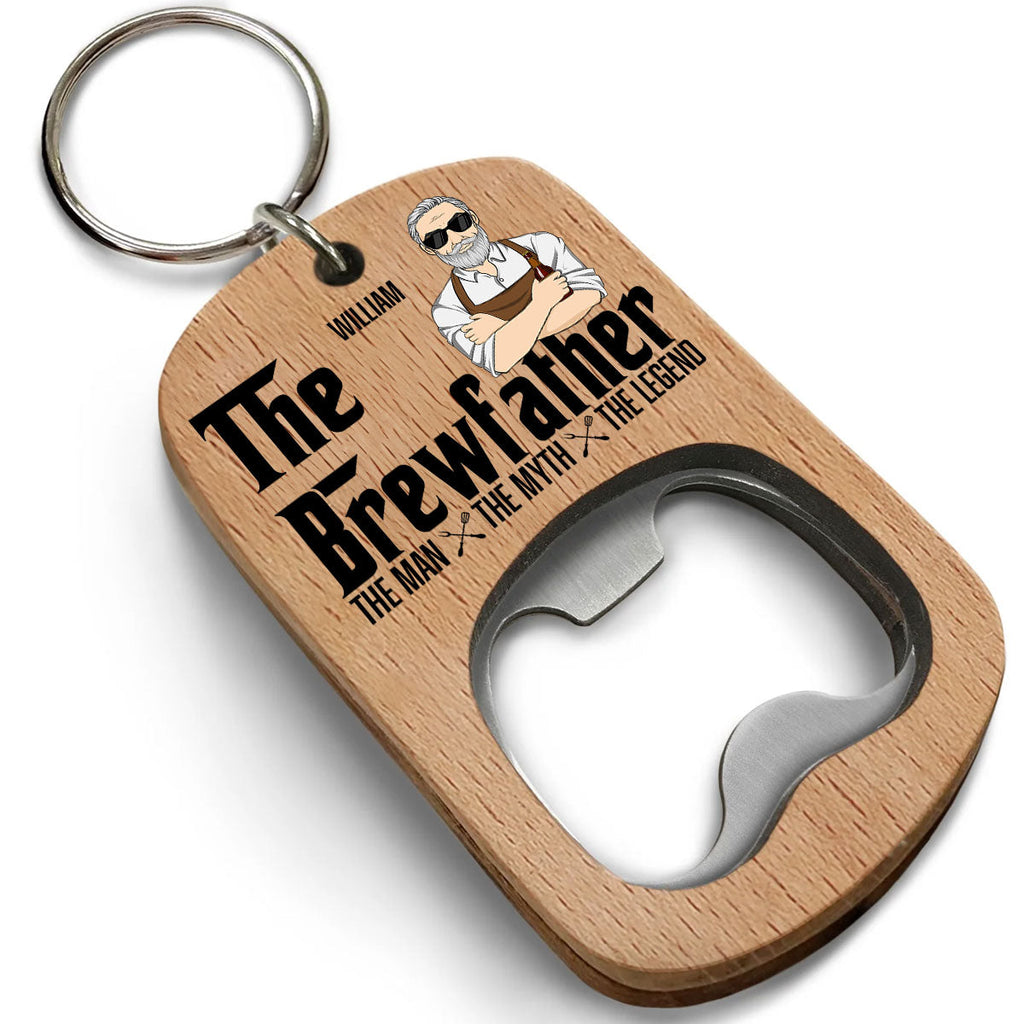 The Brewfather - Personalized Bottle Opener Keychain