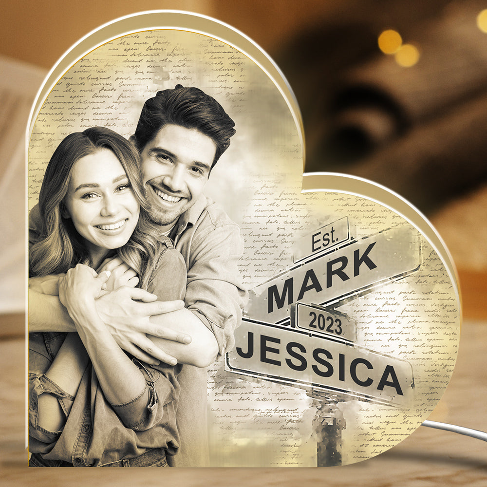 Couple Love - Personalized Light Box