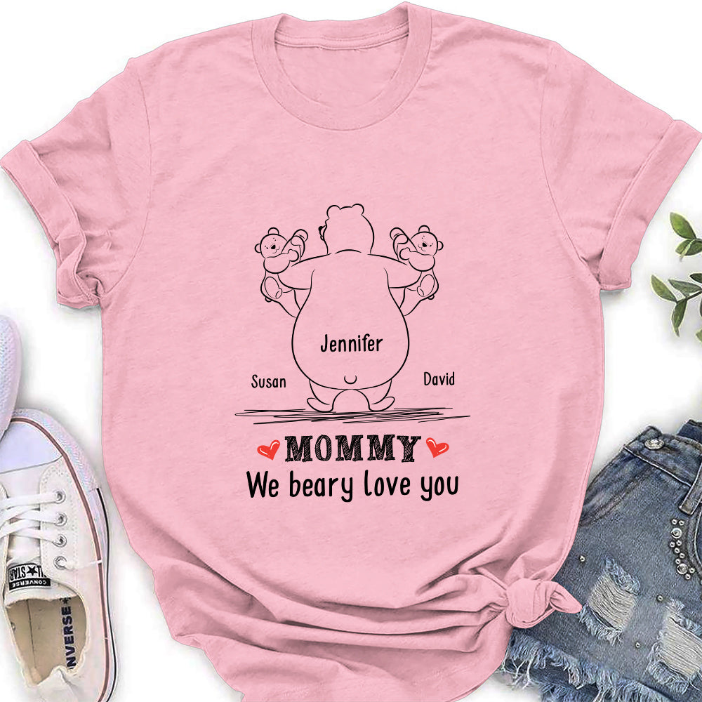 Custom Christmas & Birthday Gift for Dad & Mom • We Beary Love You Dad - Personalized Shirt