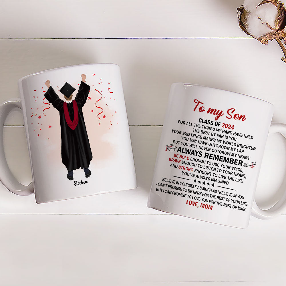 Custom Christmas & Birthday Keepsake Gift • Believe In Yourself - Personalized Coffee Mug