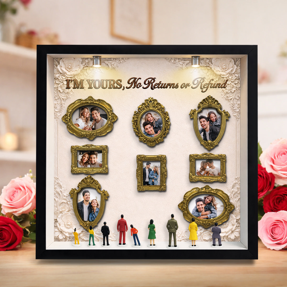 No Returns Or Refund - Personalized Museum Frame
