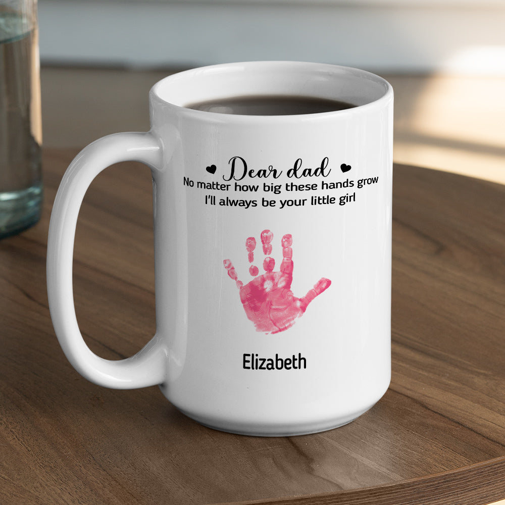 Custom Father's Day, Special Gift for Dad & Grandpa • Little Kids Of Dad - Personalized Mug