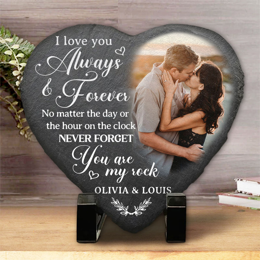 My Rock - Personalized Heart Shaped Stone