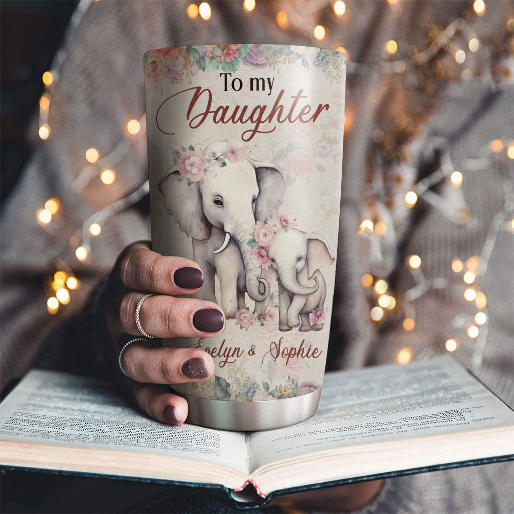 Custom Christmas Birthday Gifts For Daughter • Forever And Always - Personalized Tumbler