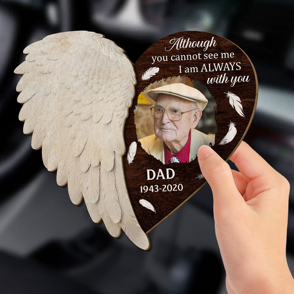 Right Here For You - Personalized Car Visor Clip