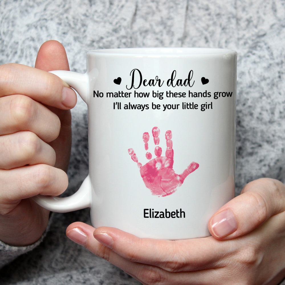 Custom Father's Day, Special Gift for Dad & Grandpa • Little Kids Of Dad - Personalized Mug