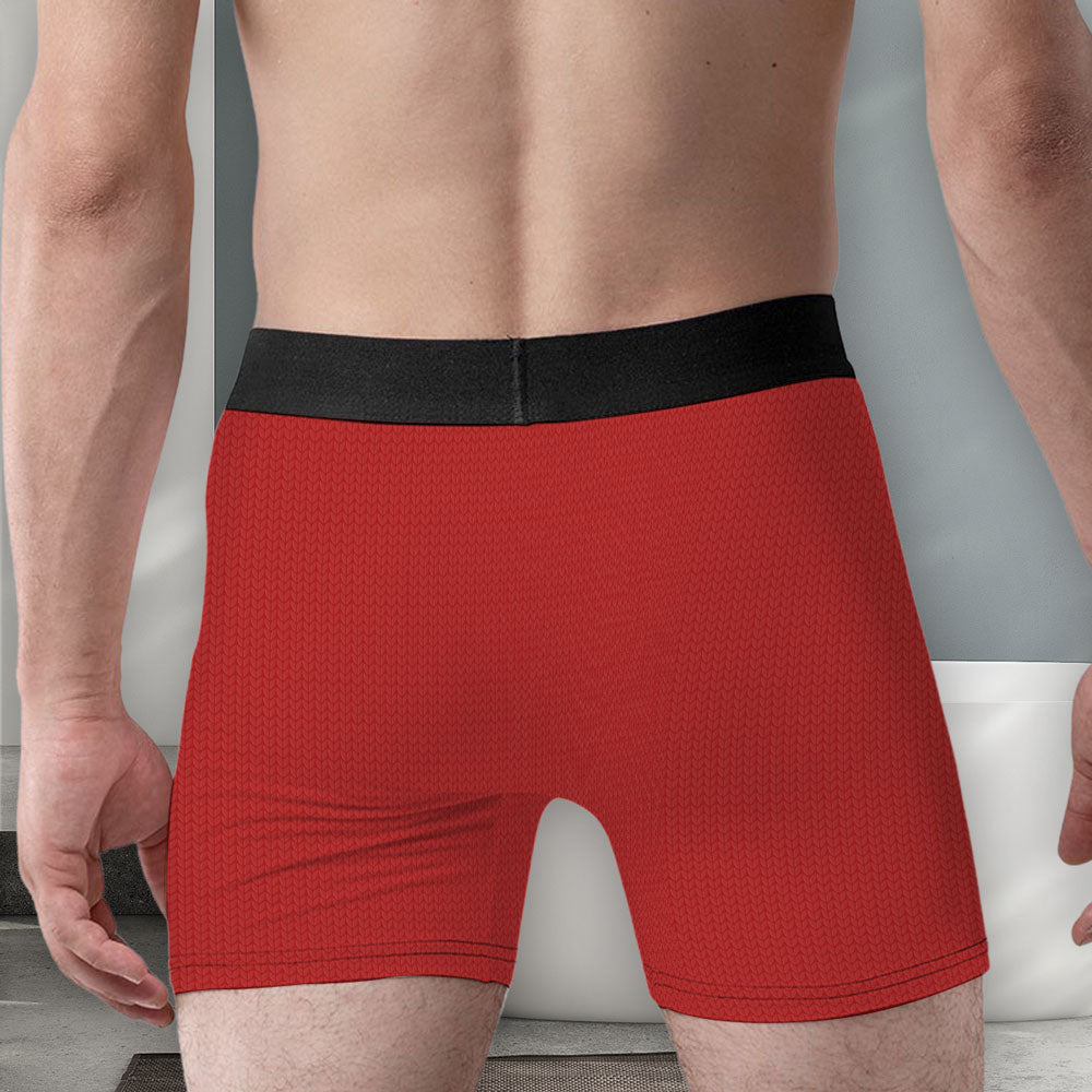 Forbidden Zone - Personalized Photo Men's Boxer Briefs