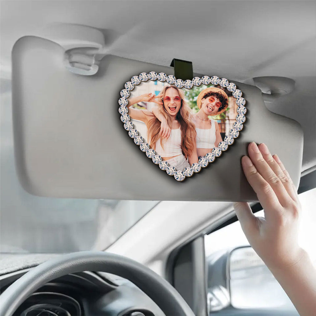 Beautiful Friendship - Personalized Car Visor Clip